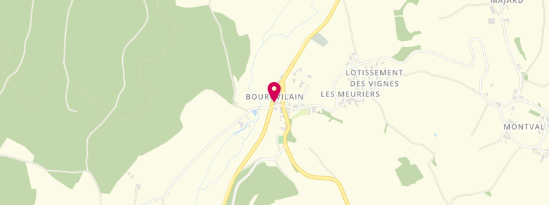 Plan de JAMBON Josette, Le Bourg, 71630 Bourgvilain