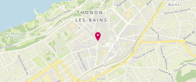 Plan de La Tabatière, 23 Grande Rue, 74200 Thonon-les-Bains