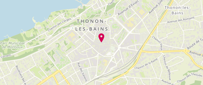 Plan de Maison de la Presse, 35 Grande Rue, 74200 Thonon-les-Bains