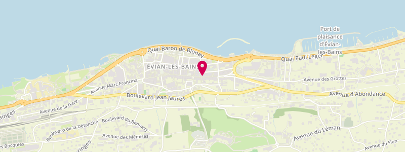 Plan de Le Havane, 24 Rue Nationale, 74500 Évian-les-Bains
