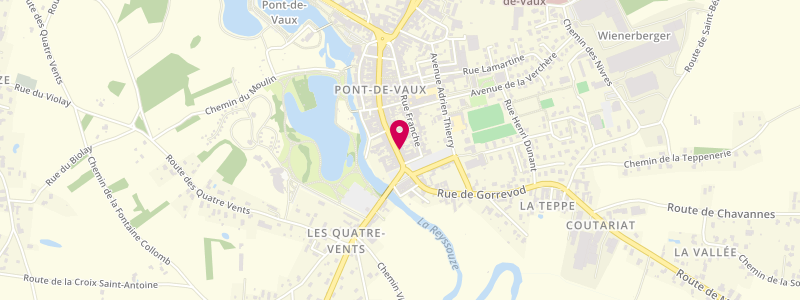 Plan de L'Etape, 83 Rue Maréchal de Lattre de Tassigny, 01190 Pont-de-Vaux