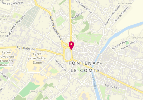 Plan de PE Philippe, 10 Rue Crévillente, 85200 Fontenay-le-Comte