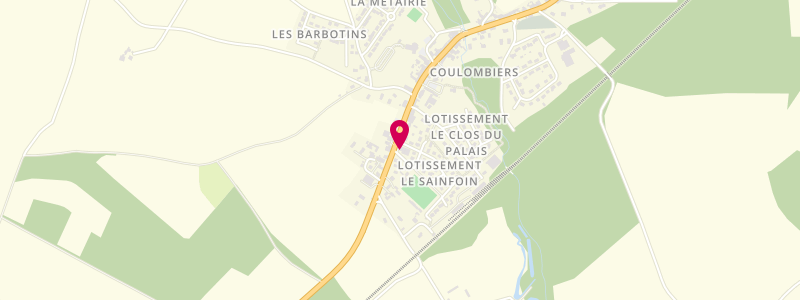 Plan de Tabac Nathalie RIPAULT, 14 Route Nationale, 86600 Coulombiers