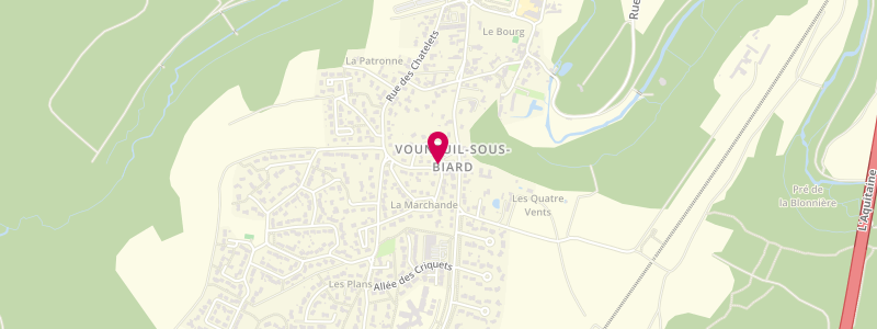 Plan de La Casa, 1 Pl. De Moretta, 86580 Vouneuil-sous-Biard