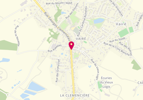 Plan de Le Saphir, 3 Rue de Lattre de Tassigny, 85150 Vairé