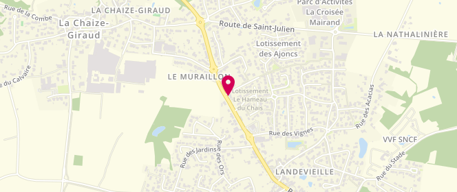 Plan de Le Lagon, 1 Rue des Ormeaux, 85220 Landevieille