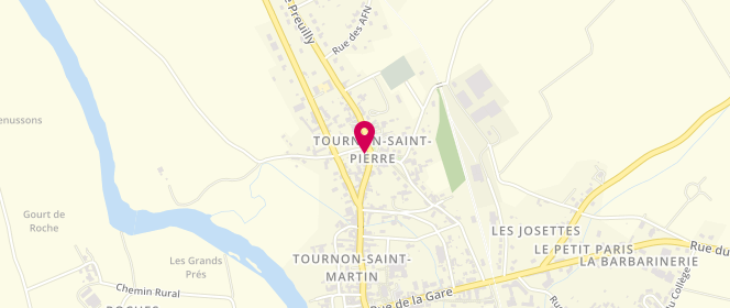 Plan de L'Instant Présent, 4 Rue de la Mairie, 37290 Tournon-Saint-Pierre