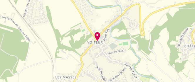 Plan de Le Victorien, 3 Route de Nevy, 39210 Voiteur