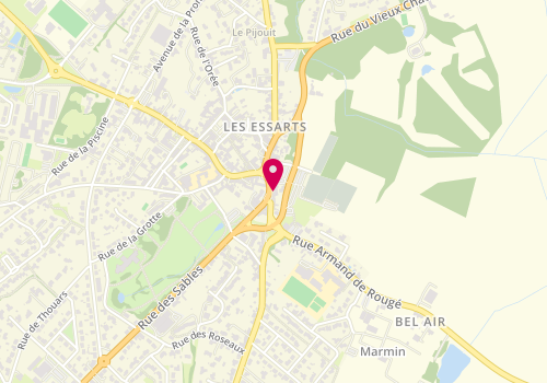 Plan de Maison de Presse, 27 Rue General de Gaulle, 85140 Essarts-en-Bocage