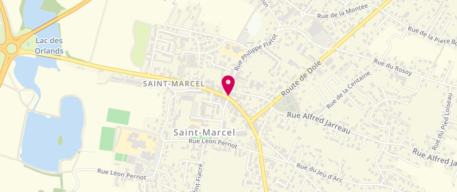 Plan de Le St Marcel, 67 Grande Rue, 71380 Saint-Marcel