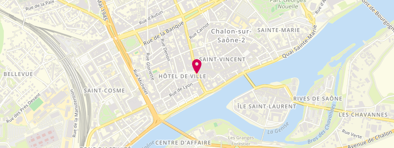 Plan de Le Balto, 18 Rue du Port Villiers, 71100 Chalon-sur-Saône