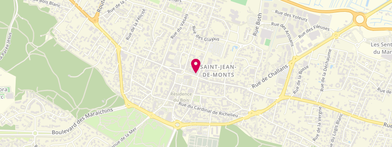 Plan de Maison de la Presse, 48 Rue du Général de Gaulle, 85160 Saint-Jean-de-Monts