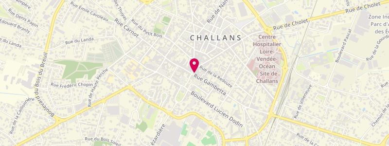Plan de La Rotonde, 2 Place de Gaulle, 85300 Challans