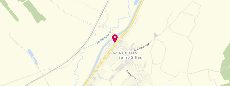 Plan de Le Saint-Gilles, 2 Route de Saint-Léger, 71510 Saint-Gilles