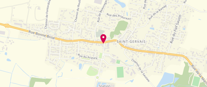 Plan de La Grenouille, 1 Rue du Haras, 85230 Saint-Gervais