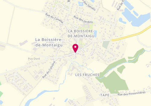 Plan de QUERE Régis, 1 Rue Fond Doué, 85600 La Boissière-de-Montaigu