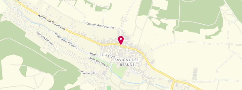Plan de BORLOT Sébastien, 1 Rue Chanson Maldant, 21420 Savigny-lès-Beaune