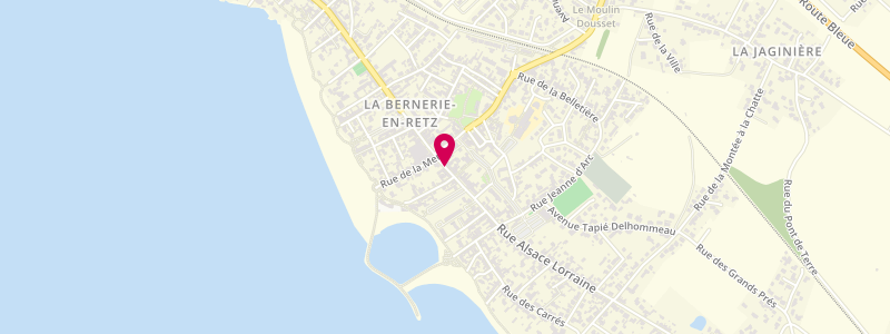 Plan de Jacomino Hérault, 2 Rue Marechal Foch, 44760 La Bernerie-en-Retz