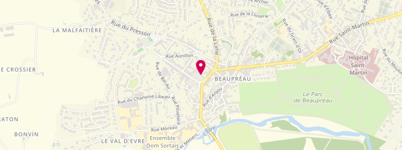 Plan de Le Bosquet, 4 place du 11 Novembre, 49600 Beaupréau-en-Mauges