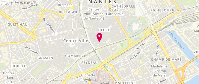 Plan de Tabac le Breton Frank, 9 Rue de la Paix, 44000 Nantes
