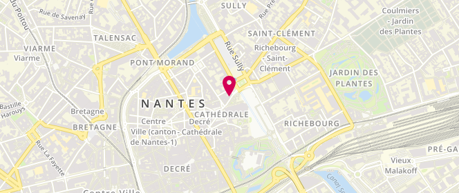 Plan de Le Naja, 2 Rue Evêché, 44000 Nantes