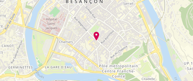 Plan de A la Havane, 36 Rue Megevand, 25000 Besançon