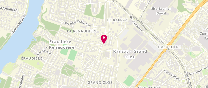 Plan de Le Ranzay, 196 Route Saint Joseph, 44300 Nantes