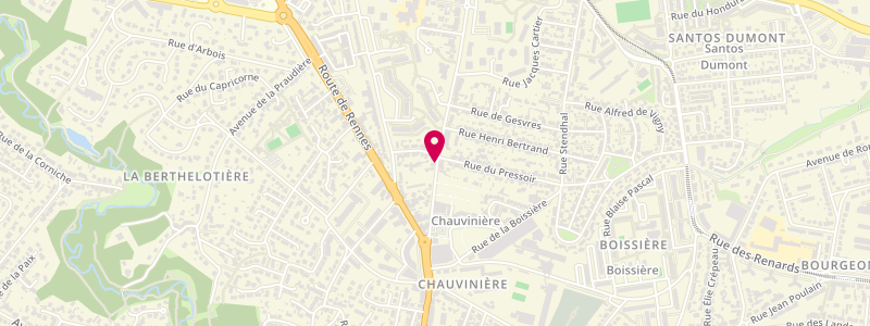 Plan de CHEN Oscar, 35 Route de la Chapelle Sur Erdre, 44300 Nantes
