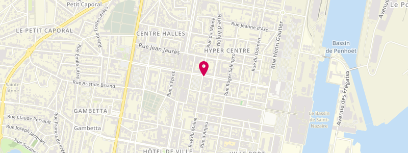 Plan de Le Longchamp, 47 avenue Albert de Mun, 44600 Saint-Nazaire