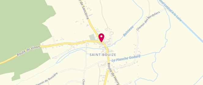 Plan de L'Escale, 13 Route de Sancerre, 18300 Saint-Bouize