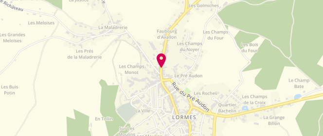 Plan de La Source, 20 Route d'Avallon, 58140 Lormes
