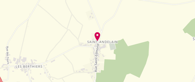 Plan de O Saint Andelain, 35 Rue Saint Edmond, 58150 Saint-Andelain