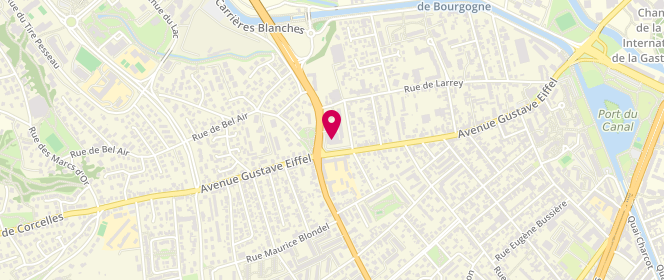 Plan de DUMONNET Catherine, 110 Avenue Gustave Eiffel, 21000 Dijon
