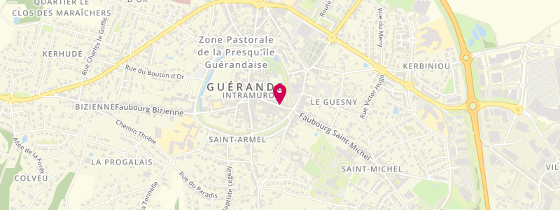 Plan de Maison de la Presse, 29 Rue Saint-Michel, 44350 Guérande