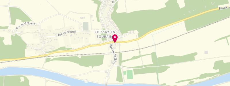 Plan de Le Garage à Tabac, 6 Route de Vierzon, 41400 Chissay-en-Touraine