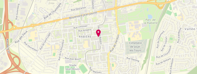 Plan de L'Actualite, 49 Rue de la Rotiére, 37300 Joué-lès-Tours