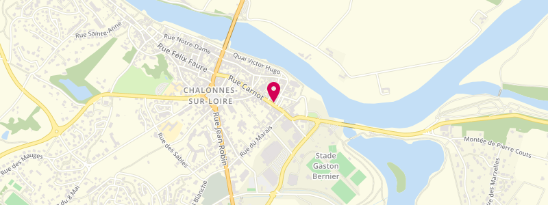 Plan de Café des Sports, 26 Rue du Vieux Pont, 49290 Chalonnes-sur-Loire