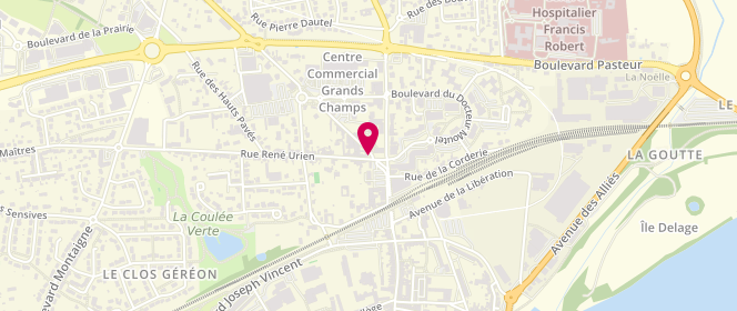 Plan de Le Rond Point, place Charles de Gaulle, 44150 Ancenis-Saint-Géréon