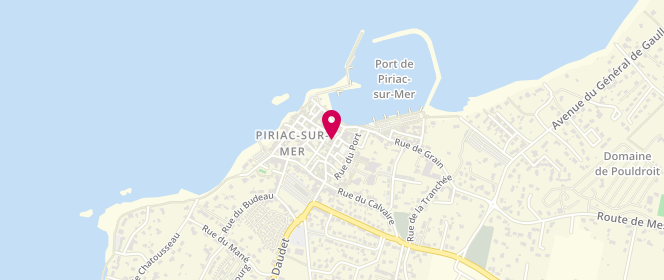 Plan de Face A la Mer, 6 Eglise, 44420 Piriac-sur-Mer