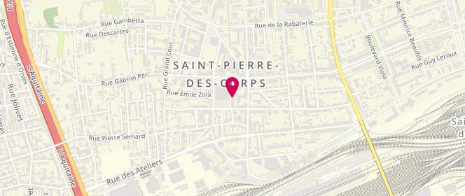 Plan de Mag Presse, 14 Rue Ethel et Julius Rosenberg, 37700 Saint-Pierre-des-Corps