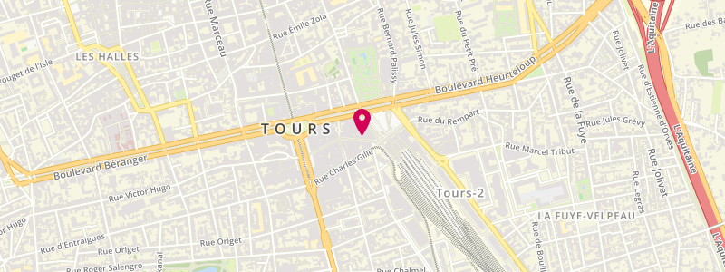 Plan de Chiquito, 34 Rue de Bordeaux, 37000 Tours