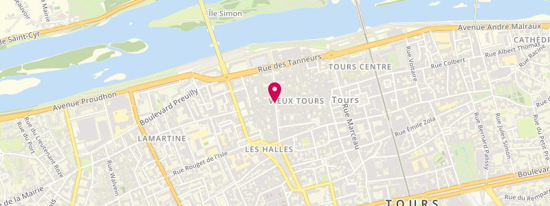 Plan de Le Napoléon, 25 Rue du Grand Marché, 37000 Tours