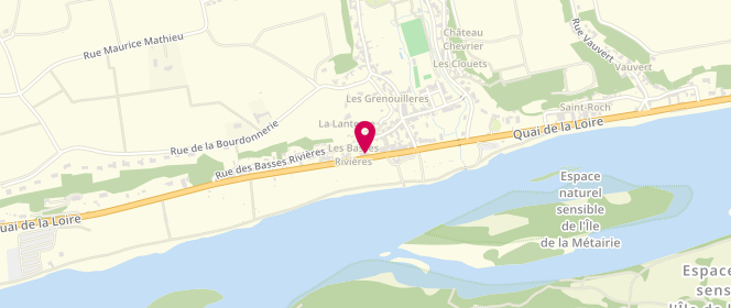 Plan de Café des Sports, 49 Quai de la Loire, 37210 Rochecorbon