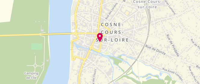 Plan de Maison de la Presse, 19 Boulevard de la République, 58200 Cosne-Cours-sur-Loire