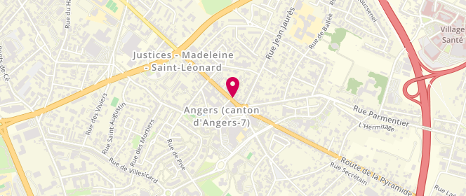 Plan de O'News, 279 Rue Saumuroise, 49000 Angers