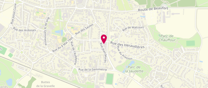 Plan de La Gazelle, 51 Rue Jean Jaurès, 49124 Saint-Barthélemy-d'Anjou