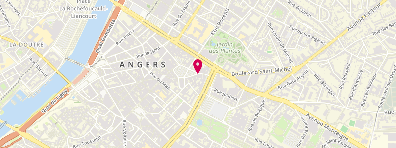 Plan de Le Marigny, 54 Rue Jules Guitton, 49100 Angers