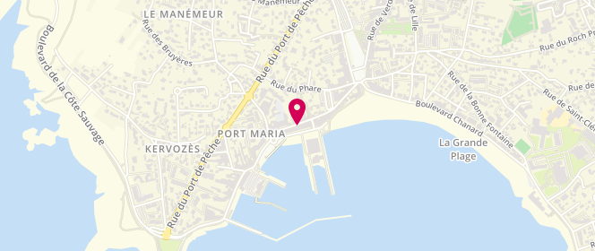 Plan de Le Troquet, 37 Rue de Port Maria, 56170 Quiberon