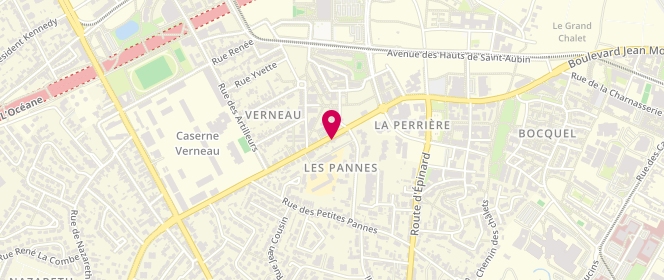 Plan de Le Lize, 63 Rue du Général Lizé, 49100 Angers