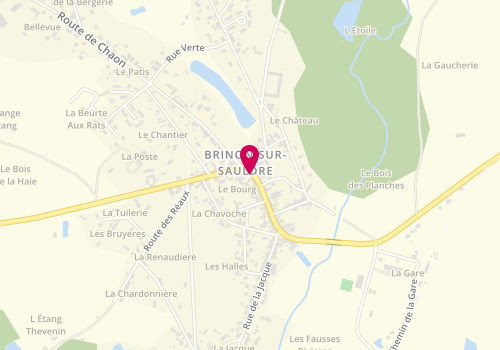 Plan de RENAULT Nathalie, 6 Place de l'Eglise, 18410 Brinon-sur-Sauldre